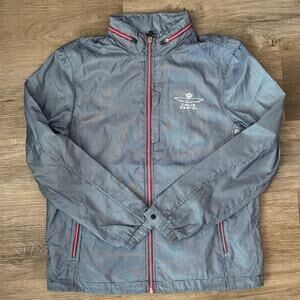 Louis Castel golf  windbreaker jacket hooded mens size 100 US M